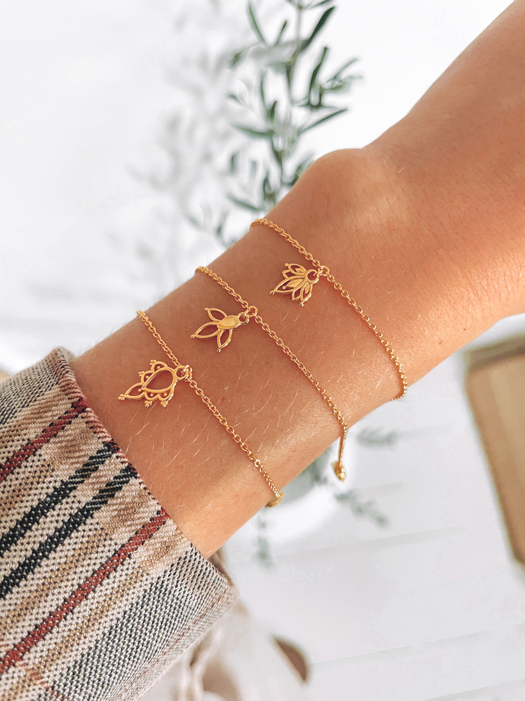 GOLD VERMEIL BRACELETS