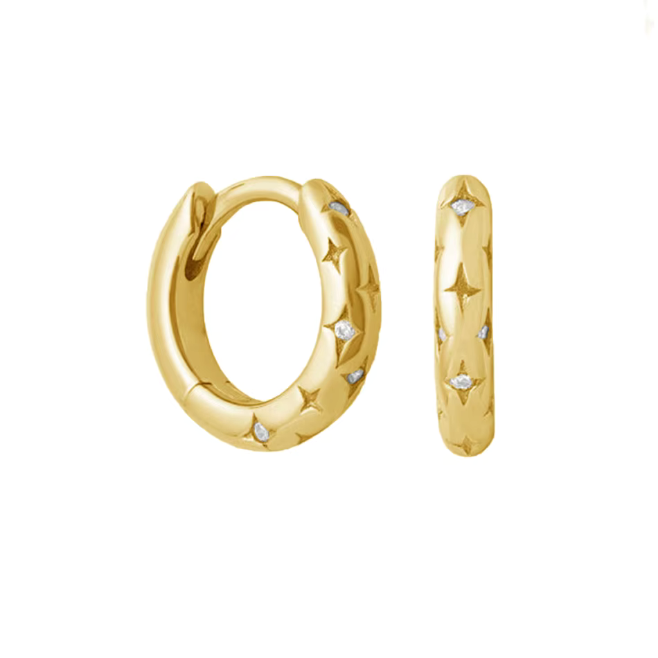 Hazel Mini Huggies Gold